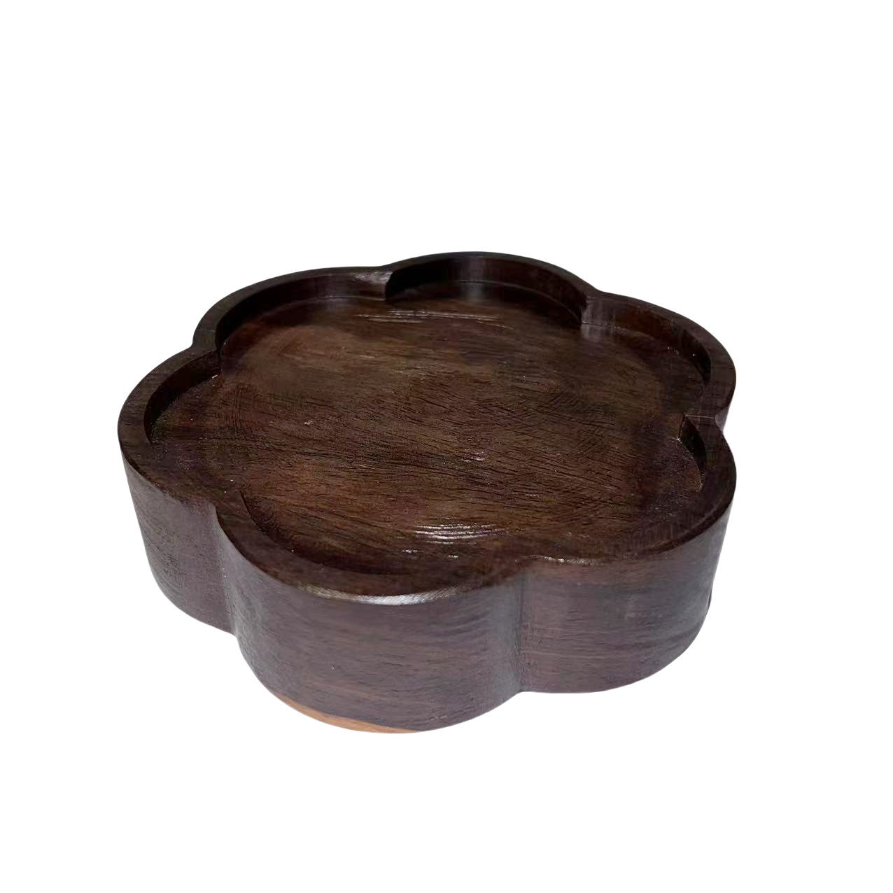 Brown klin transformed abstract artist handmade ceramic tea pot 7x11cm (pot volumn size)